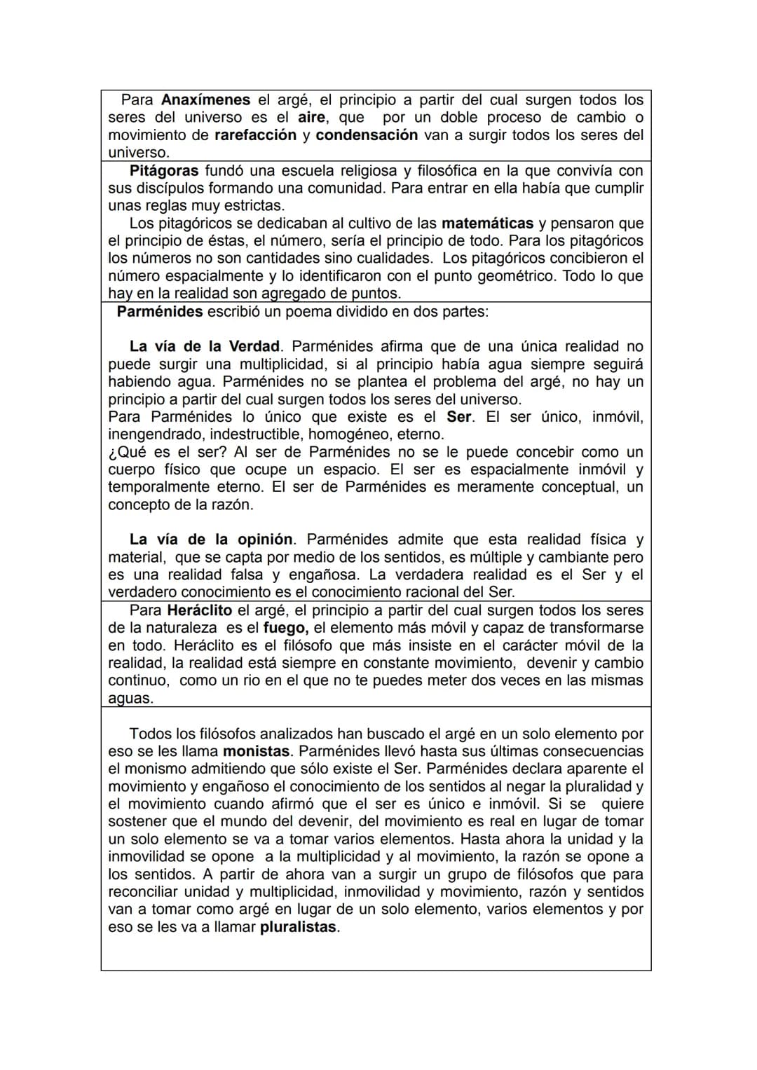 # LOS ORÍGENES DE LA FILOSOFÍA
La filosofía nace en Grecia en el siglo VI a.C. La primera pregunta que se
nos plantea es ¿Por qué aparece l