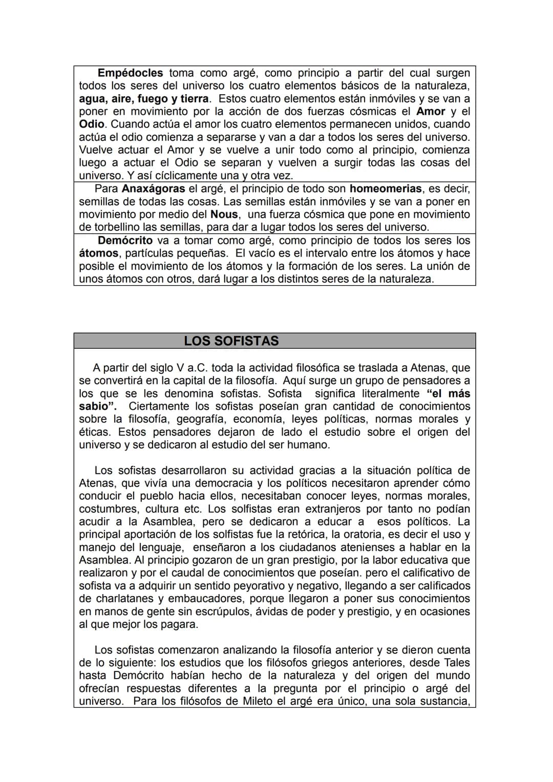 # LOS ORÍGENES DE LA FILOSOFÍA
La filosofía nace en Grecia en el siglo VI a.C. La primera pregunta que se
nos plantea es ¿Por qué aparece l