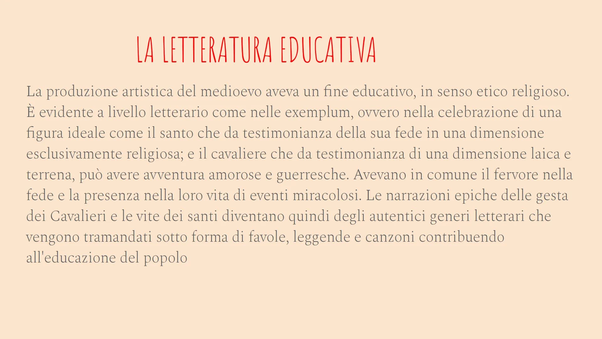 L'EDUCAZIONE
NEL BASSO MEDIOEVO
DAL X-XV SECOLO # LO SCENARIO DOPO L'ANNO MILLE
A partire dall'anno mille, l'Europa attraversa una fase di