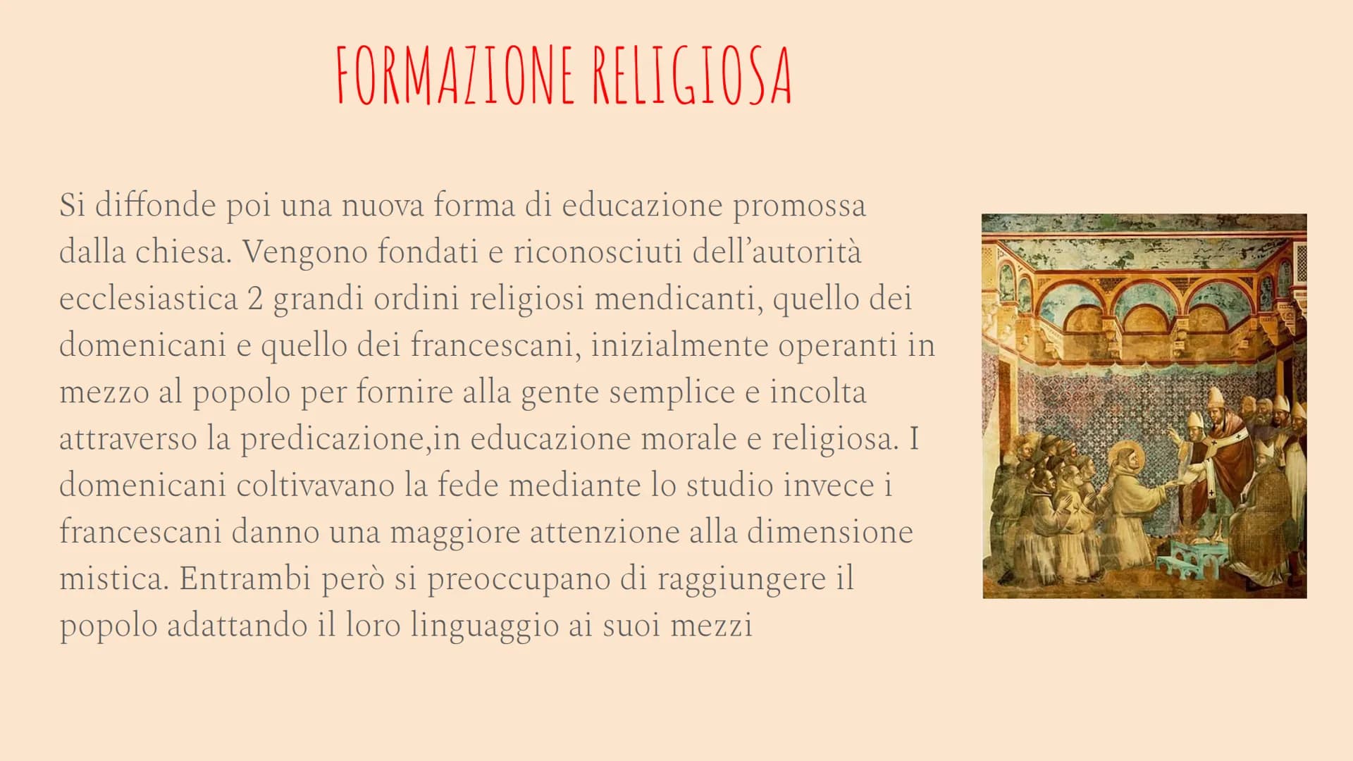 L'EDUCAZIONE
NEL BASSO MEDIOEVO
DAL X-XV SECOLO # LO SCENARIO DOPO L'ANNO MILLE
A partire dall'anno mille, l'Europa attraversa una fase di