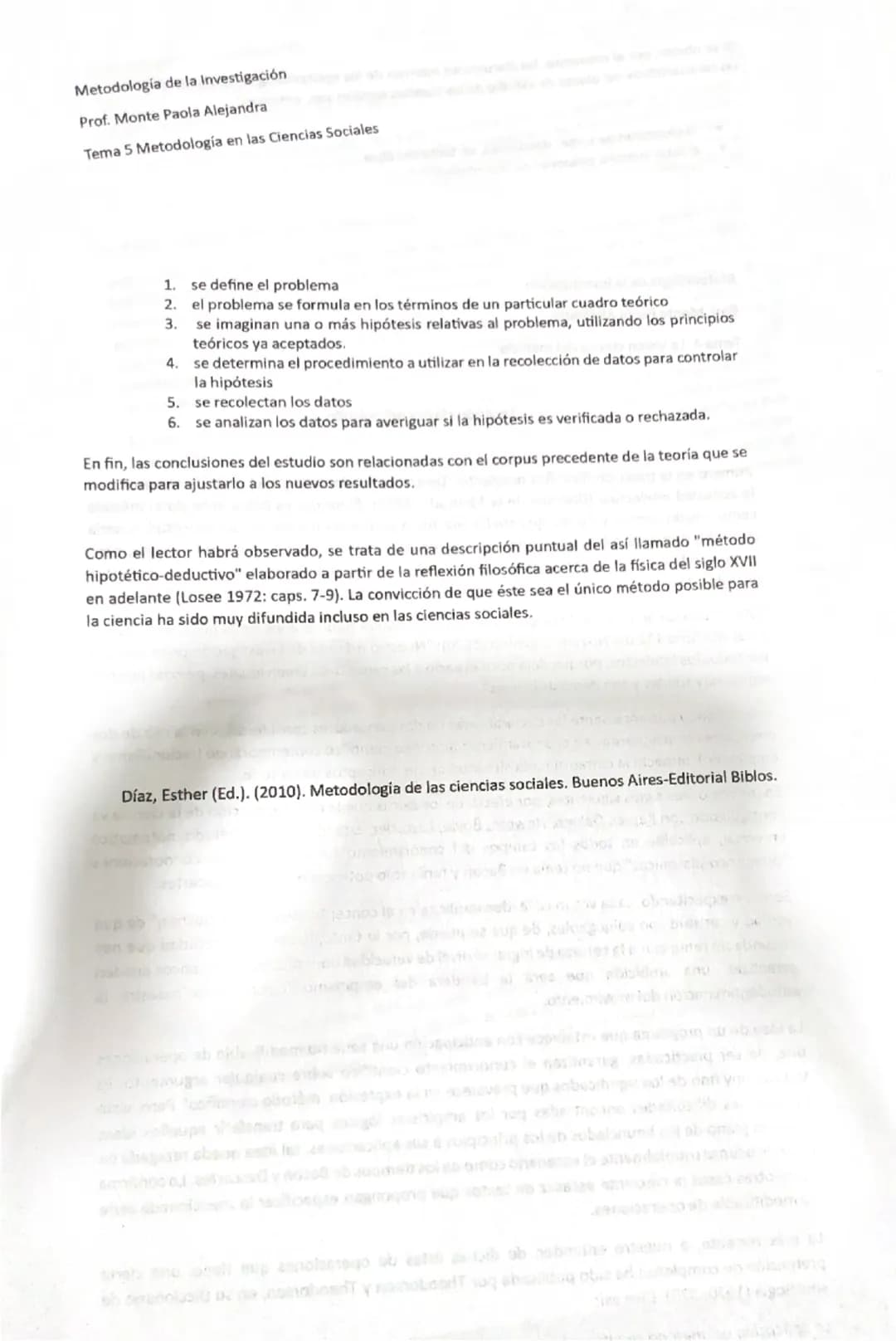 Metodología de la Investigación
Sexto año
Prof. Monte Paola Alejandra
LM.G.S.M.
Estudiar las cuestiones de la metodología de la Investig