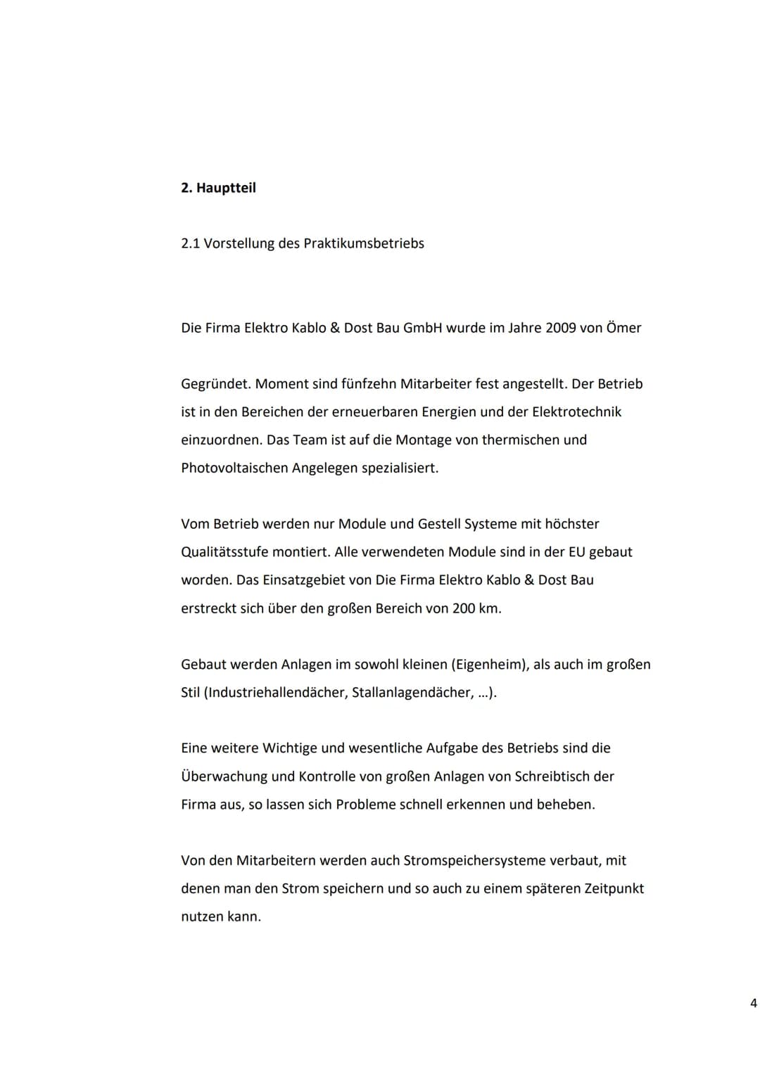 Emschertal-Berufskolleg
Steinstr.22
44652 Herne
# Praktikumsbericht
Schulpraktikum bei der Elektro Kablo & Dost Bau GmbH
Vom 04.10.2022