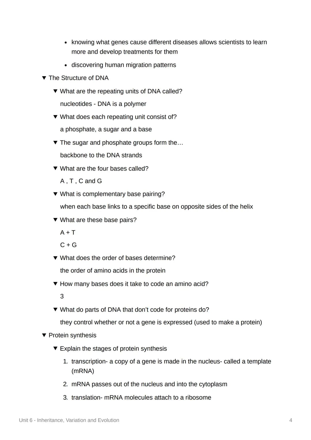 Unit 6 - Inheritance, Variation
and Evolution
4.6.1 Reproduction
▼ Sexual Reproduction
▼ What is sexual reproduction?
fusion of two male