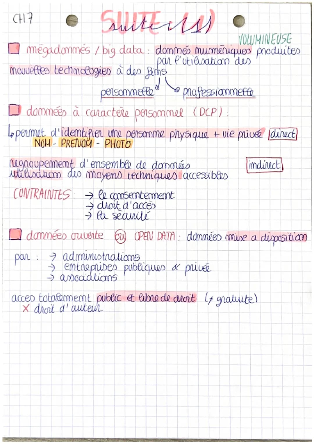 CH7
• information
et le systheme
dim formation (Se)
dommée: emsemble de chiffre ou de lettre.
Sonti de tout contexte. X
information: dommé