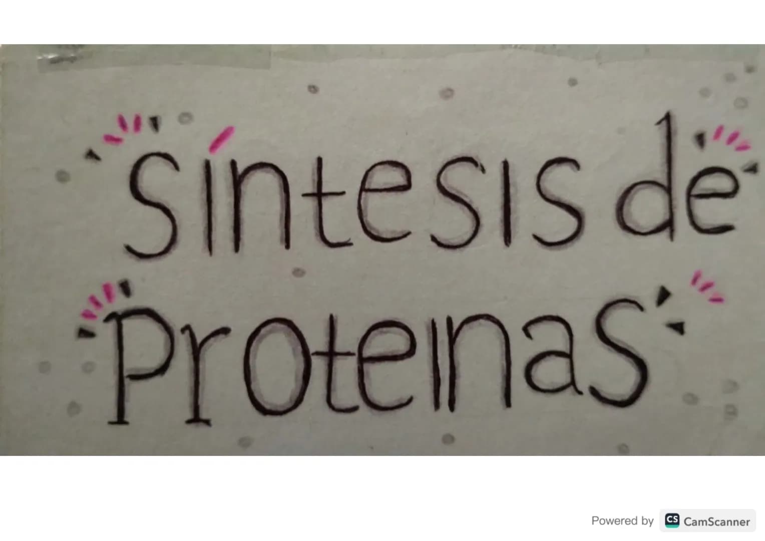 # Síntesis de
# Proteínas # ¿Qué es?
La sintesis de proteinas o traducción del ARN
es el poceoo anabolico mediante el cual se
forman las p