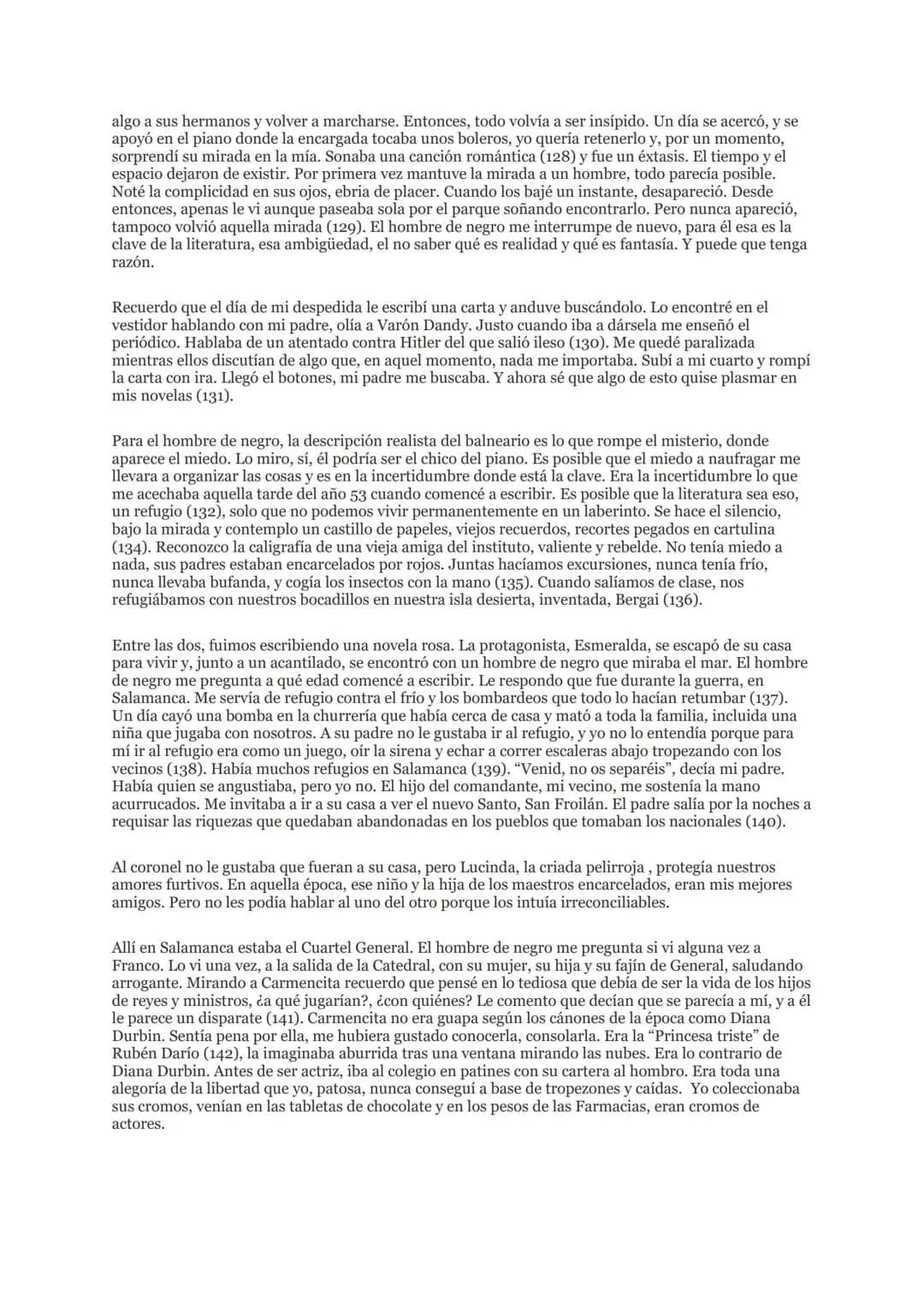 # EL CUARTO DE ATRÁS
CARMEN MARTÍN GAITE
CAPITULO 1
En el primer capítulo del libro, la protagonista, Carmen, esta tratando de conciliar