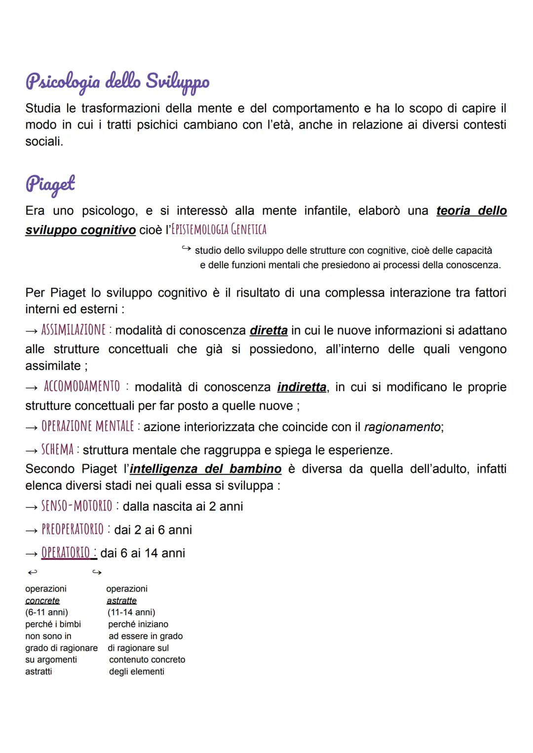 # Psicologia
Comportamentismo
Nasce nel 1913 con Watson. Questa corrente di pensiero studia il comportamento,
cioè l'insieme delle rispost