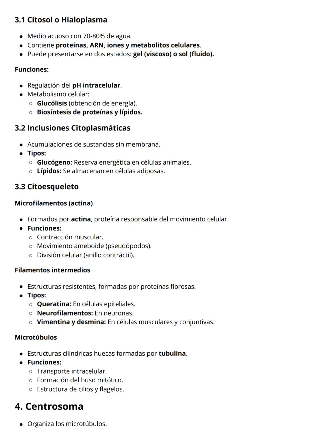 # TEMA 6: LA CÉLULA, UNIDAD
ESTRUCTURAL Y FUNCIONAL
1. Concepto de Célula y Teoría Celular
* Definición: La célula es la unidad estructu