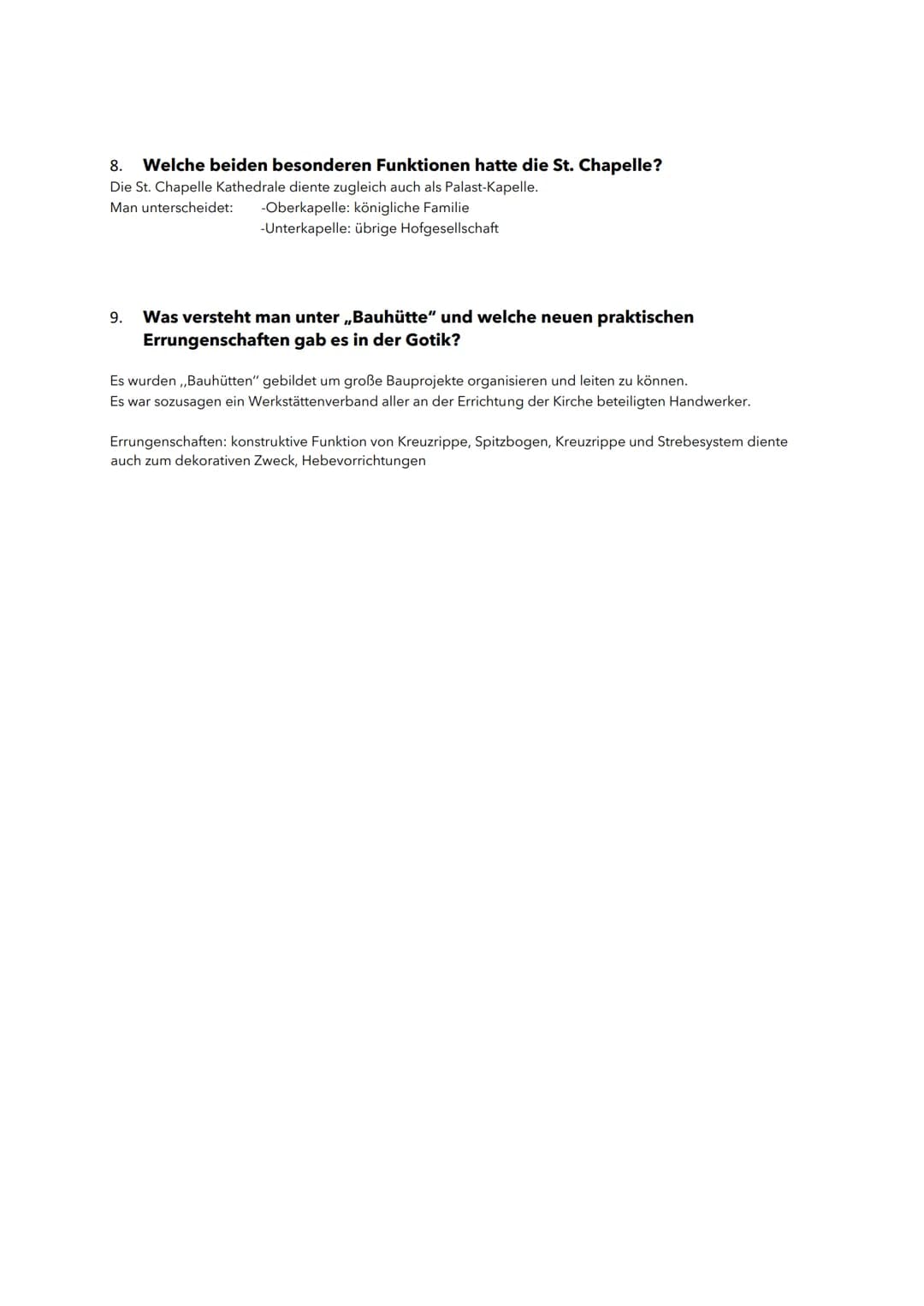 Basierend auf: Geschichte der Architektur. Von der Antike bis
heute. Jan Gympel, Bonn 2005, S. 30-36
1. Woher stammt die Stilbezeichnung „G