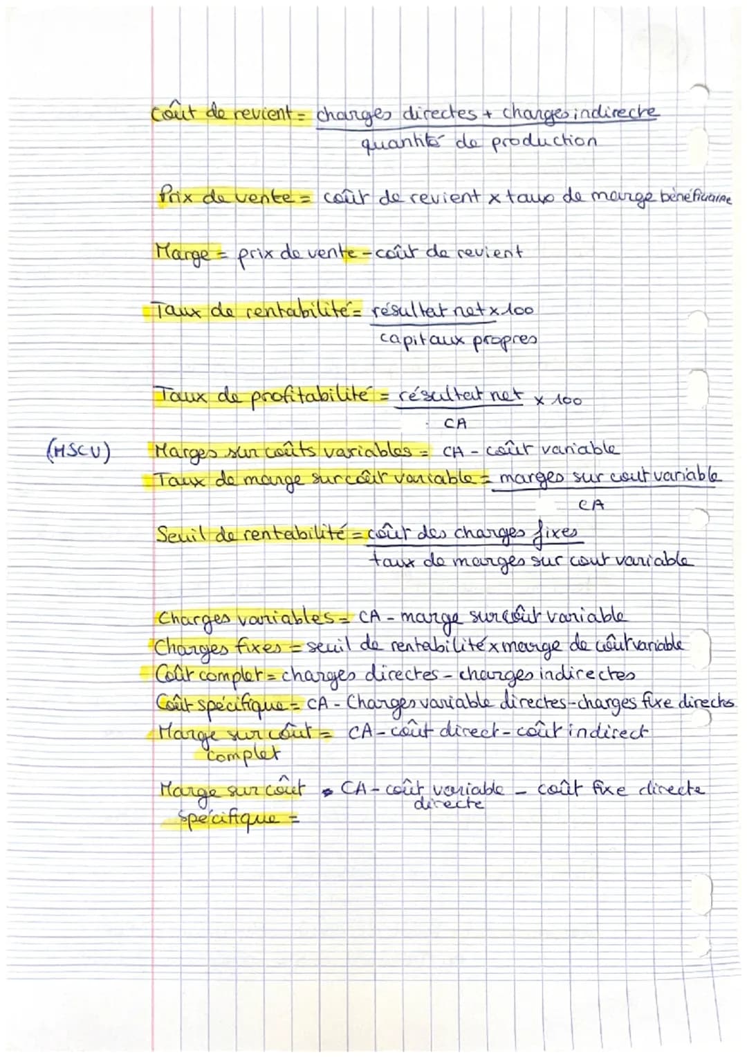 GF
Taux d'évolutions $\frac{VF-vi}{vi} x 100$ ou $\frac{VA-VD}{VO} x 100$
Valur ajoutée: CA-consommation intermédiaire
$\qquad$ CA-CI = VA