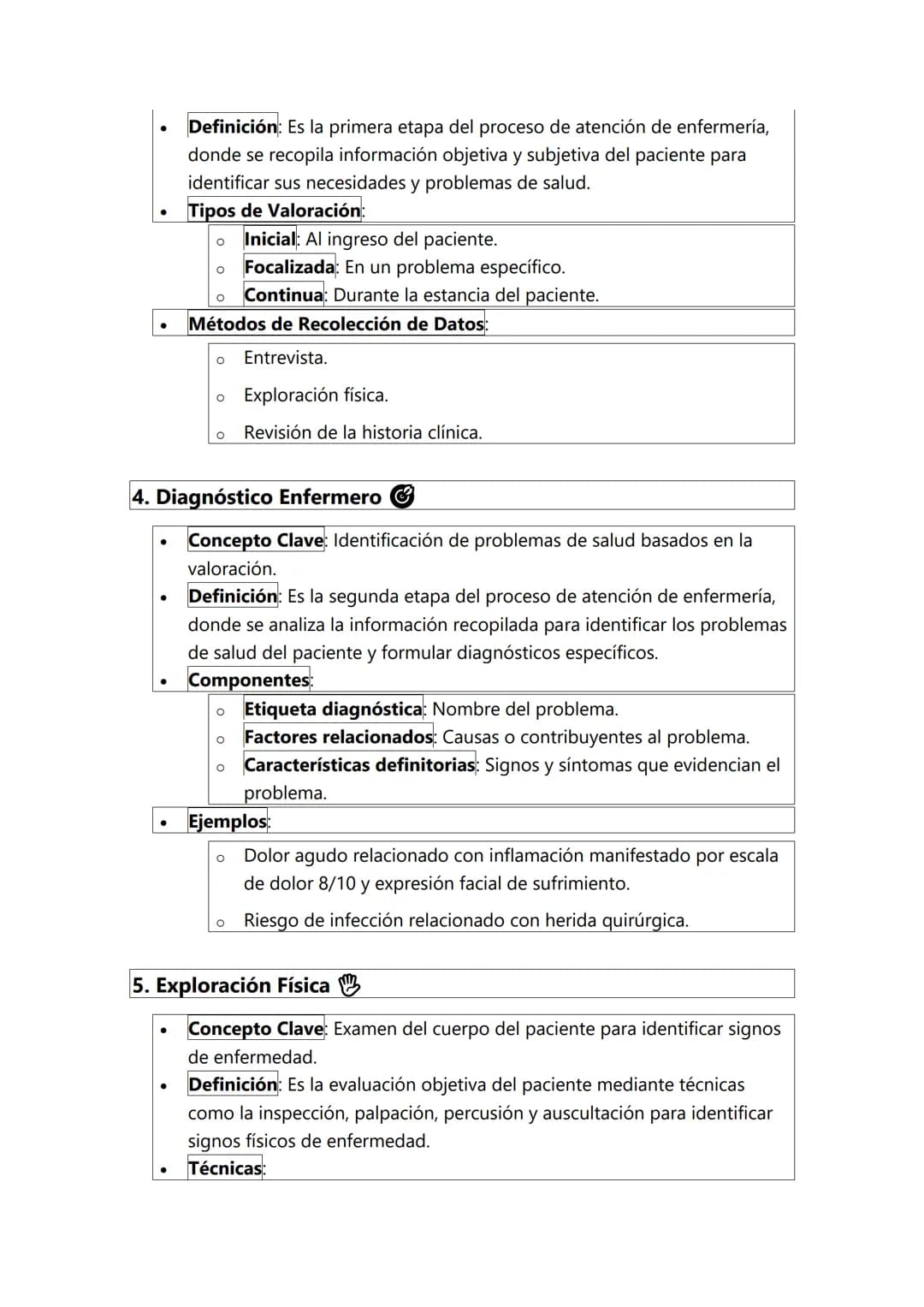 1. Semiología de Enfermería
- Concepto Clave: Estudio de los signos y síntomas de las enfermedades.
- Definición: La semiología en enfermerí