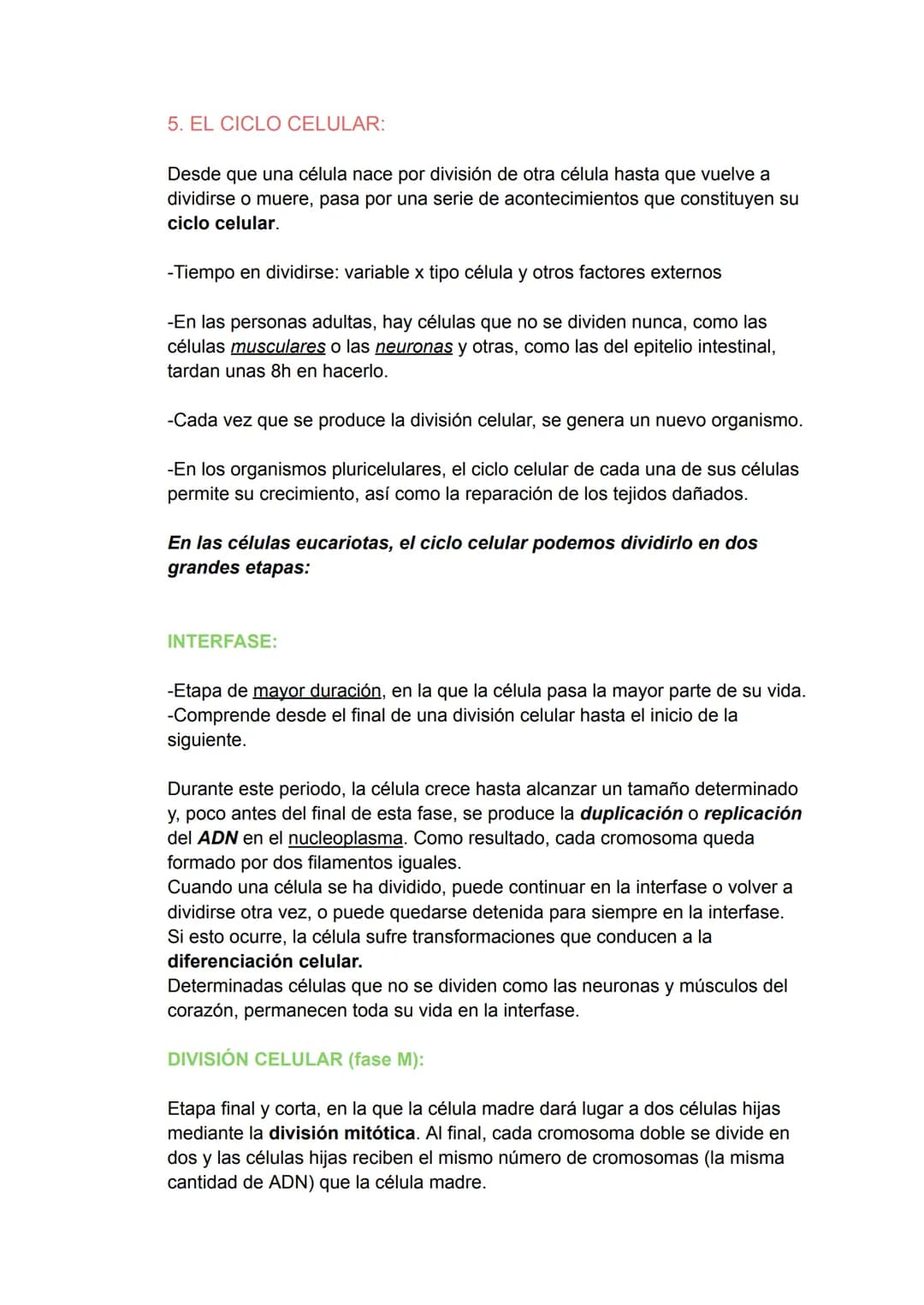 # TEMA 6
LA ORGANIZACIÓN CELULAR DE LOS SERES VIVOS:
1.LA TEORÍA CELULAR:
Se resume en los siguientes puntos:
- CÉLULA:
-Es la unidad e