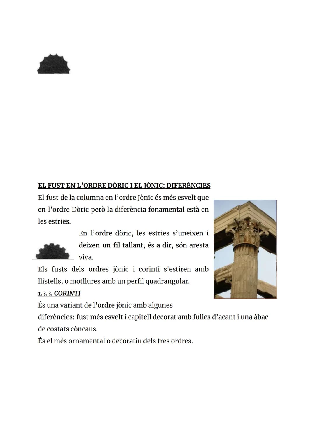 # CARACTERÍSTIQUES GENERALS DE L'ART GREC
- Bellesa
- Harmonia
- Equilibri
- Proporció
- Perfecció
- Racionalitat
- Antropocentrisme
"L'ho