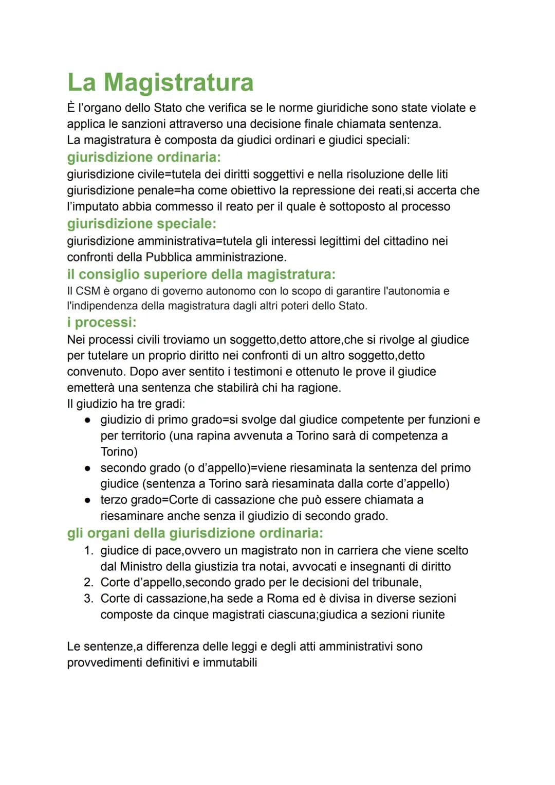 # La Corte Costituzionale
É l'organo giudiziario che ha il compito di garantire che le leggi ordinarie e le
altre disposizioni di legge non