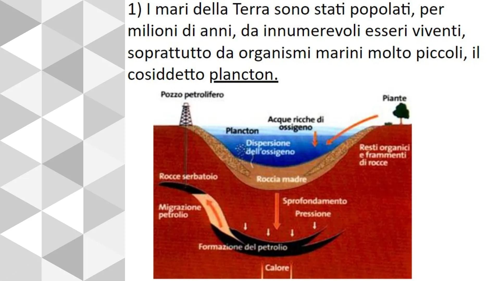 # IL PETROLIO
By Alessandra Feola # INDICE
* CHE COS'È IL PETROLIO
* LE MATERIE FOSSILI
* COME SI FORMA IL PETROLIO
* POZZI PETROL