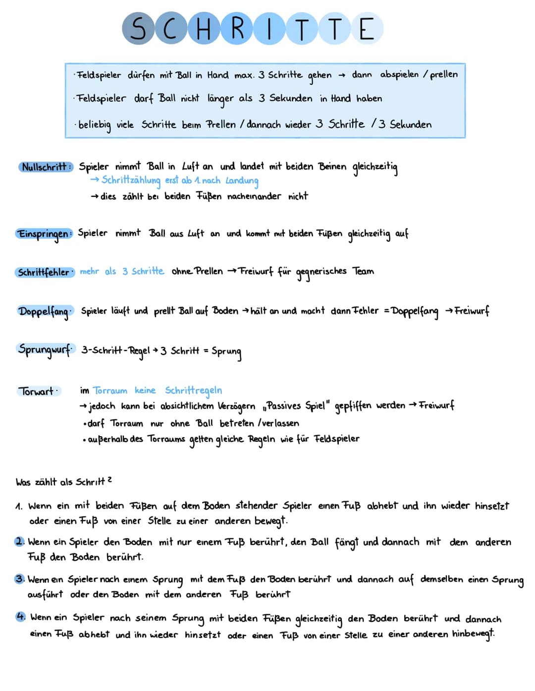 REGELWERK
• höchstens 14 Spieler $\rightarrow$ 6 Feldspieler, 1 Torwart, 7 Auswechselspieler
• Wechsel zwischen Feld- und Auswechselspiele
