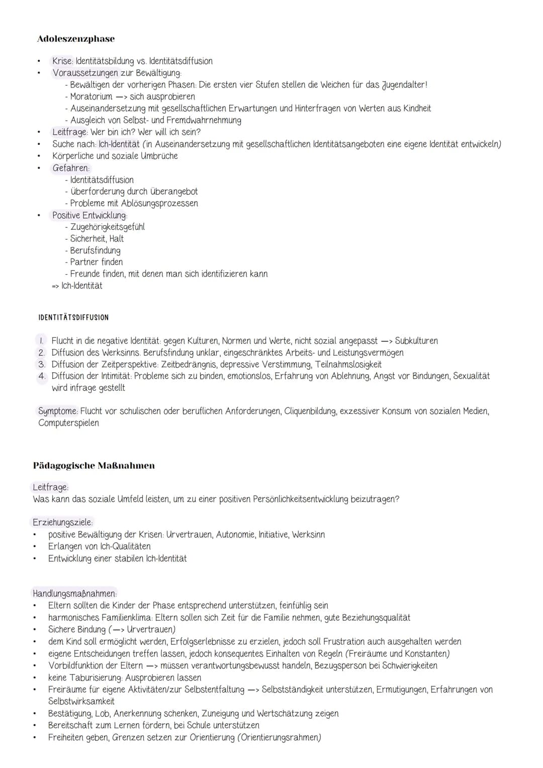 Inhalt
1. Grundlagen
1. Definitionen von Bildung, Erziehung und Sozialisation
II. Entwicklung, Sozialisation und Erziehung
1. Systemisch