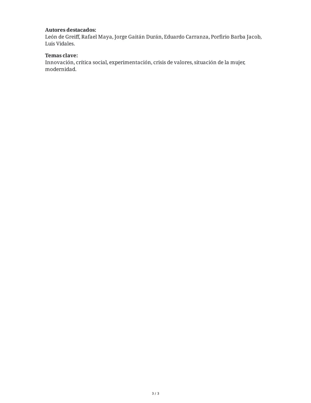 Guía 7: Literatura del Vanguardismo en Colombia
1. Panorama Literario y Contexto
La guía inicia explicando el término "vanguardia", que se r