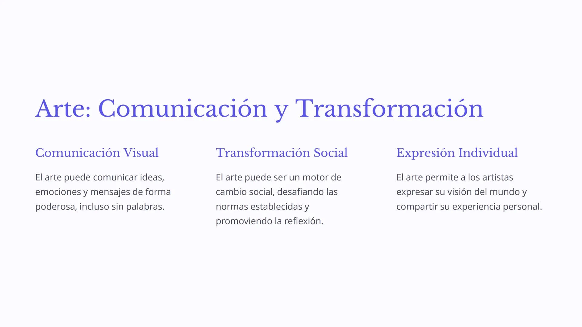 # Arte y Cultura: Un
Espejo de la Sociedad
El arte y la cultura actúan como un espejo que refleja las ideas,
valores y experiencias de una