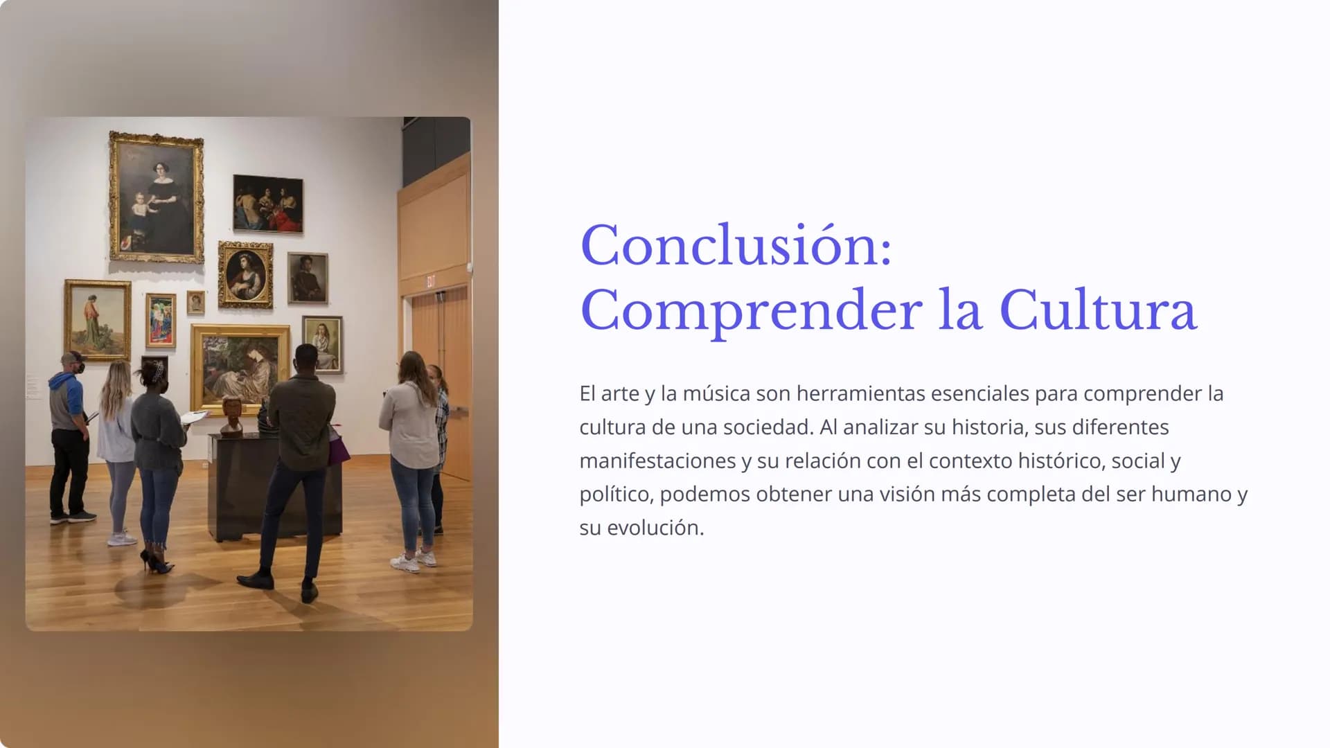 # Arte y Cultura: Un
Espejo de la Sociedad
El arte y la cultura actúan como un espejo que refleja las ideas,
valores y experiencias de una