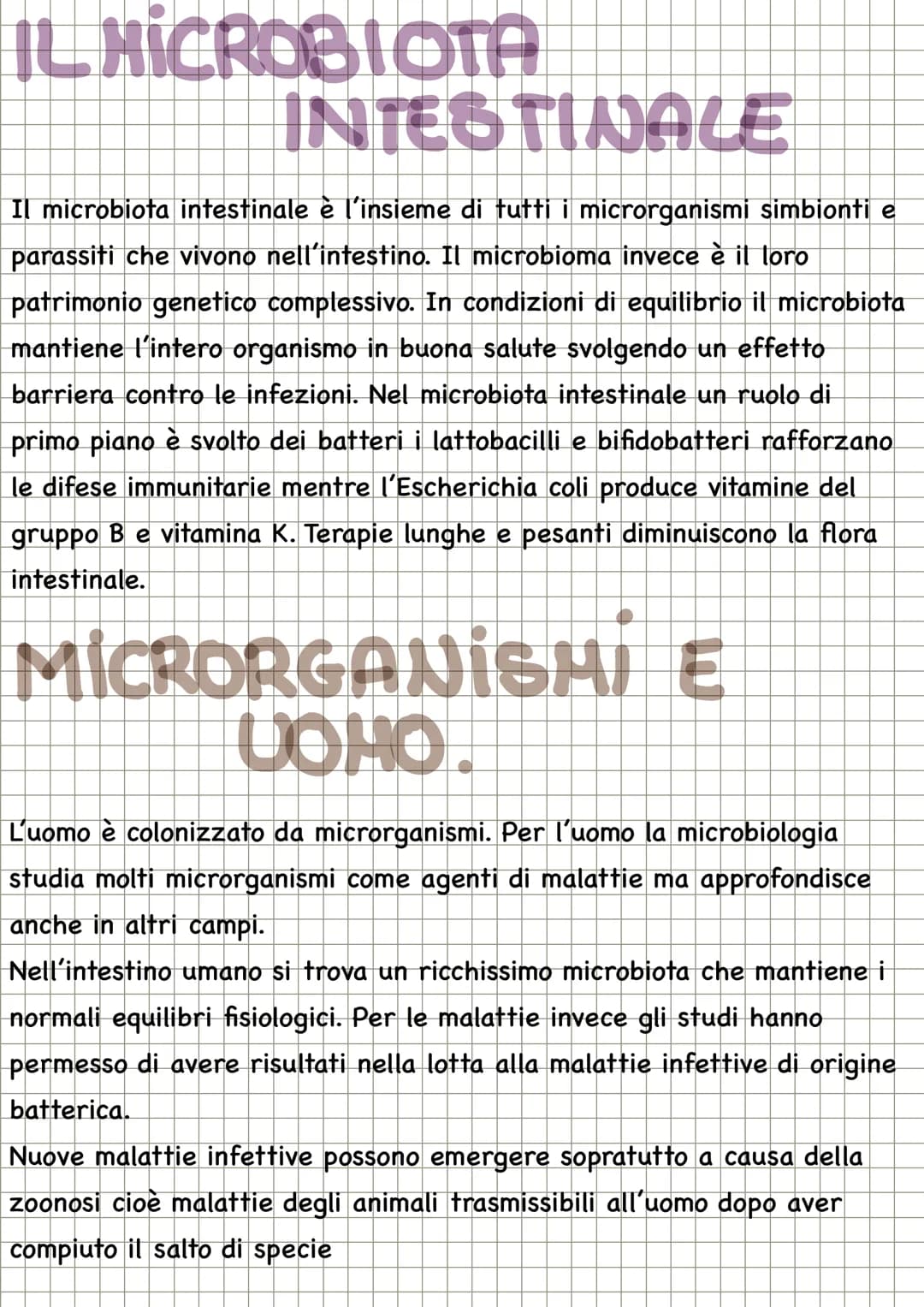 # CHECOS'E LA
MICROBIOLOGIA
La microbiologia è la scienza che studia i microrganismi, distribuiti nei
tre domini: Archea, dei Bacteria e de