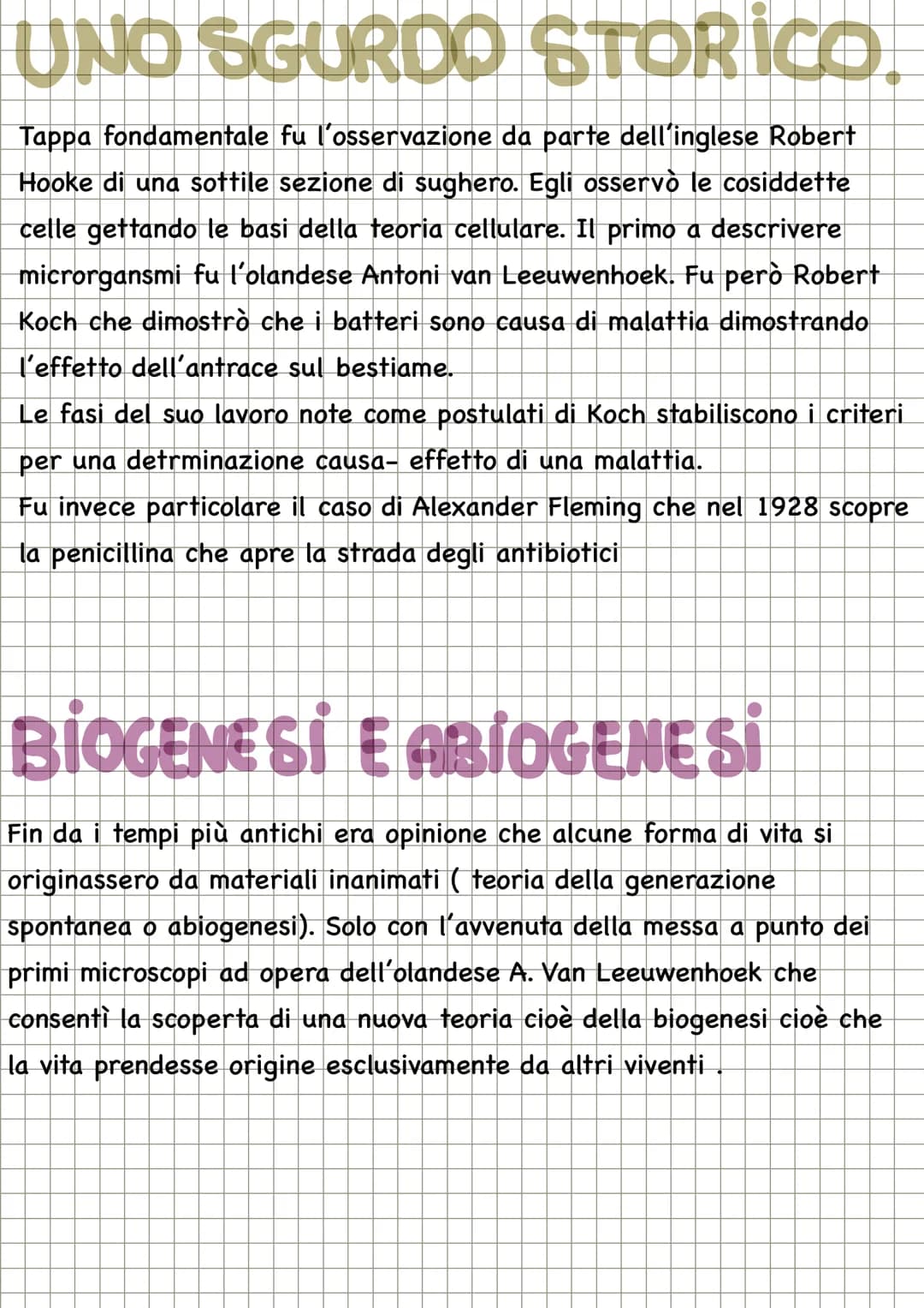 # CHECOS'E LA
MICROBIOLOGIA
La microbiologia è la scienza che studia i microrganismi, distribuiti nei
tre domini: Archea, dei Bacteria e de