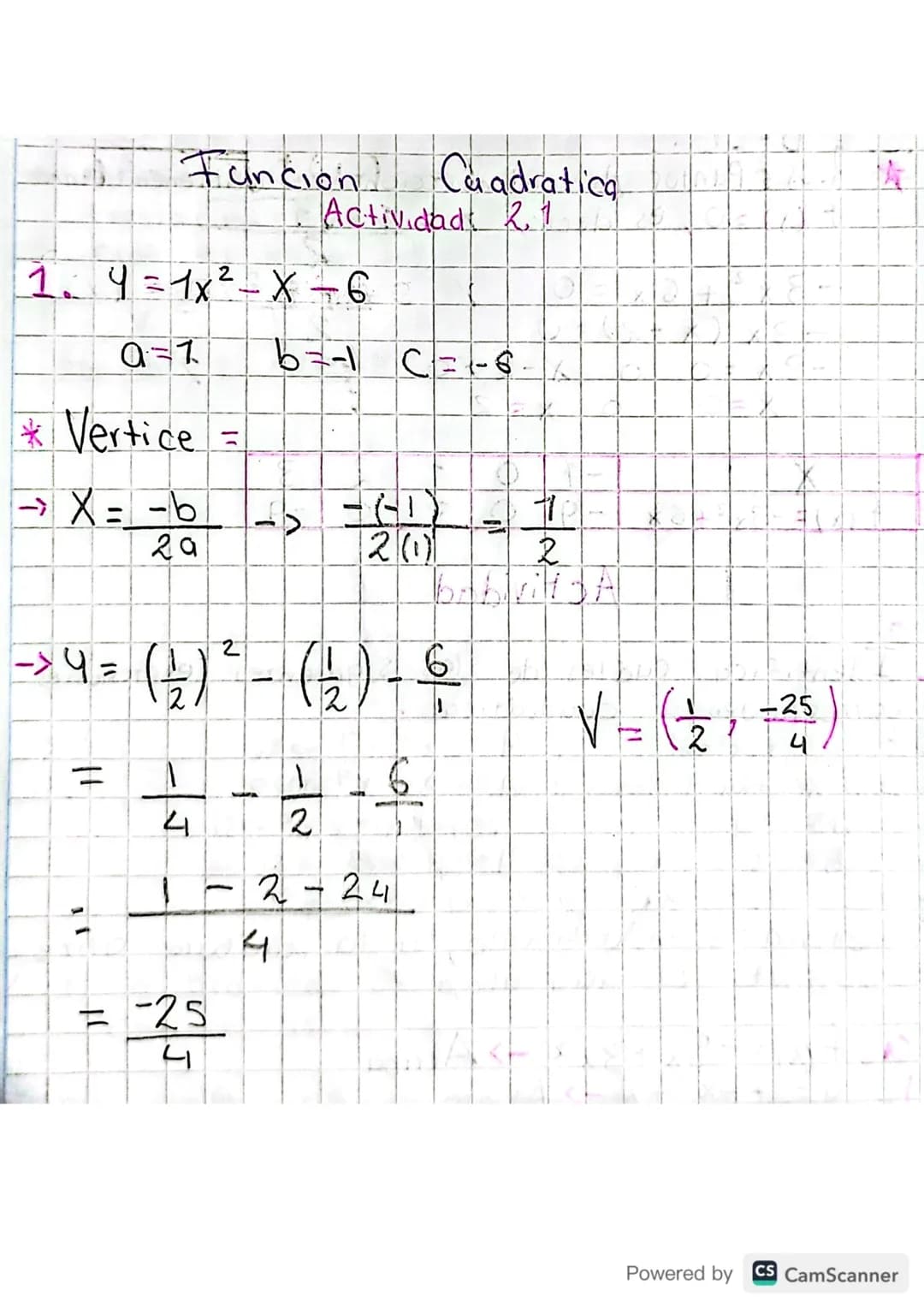 # Funciones Cuodráticas
Es una función de la forma $y = f(x)=ax²+bx+ C$
Con a, b y c $E$ $R$ y $a≠0$. Un ejemplo de
ta es $f(x) = 2x² - 3x