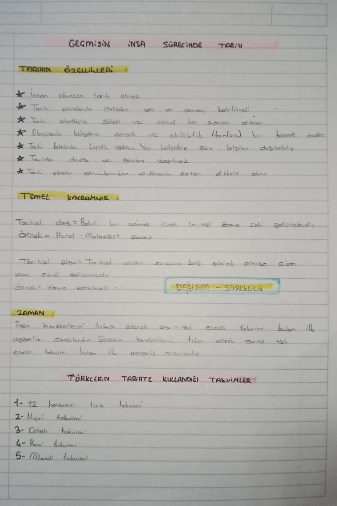 GEGMISIN
INSA
SÜRECİNDE
TARIY
TARIHIN
ÖZELLİLLERİ
* Inson demeasa tarih olmos..
* Torik lastende mutlako ve 20men beletilmeli
* Tari