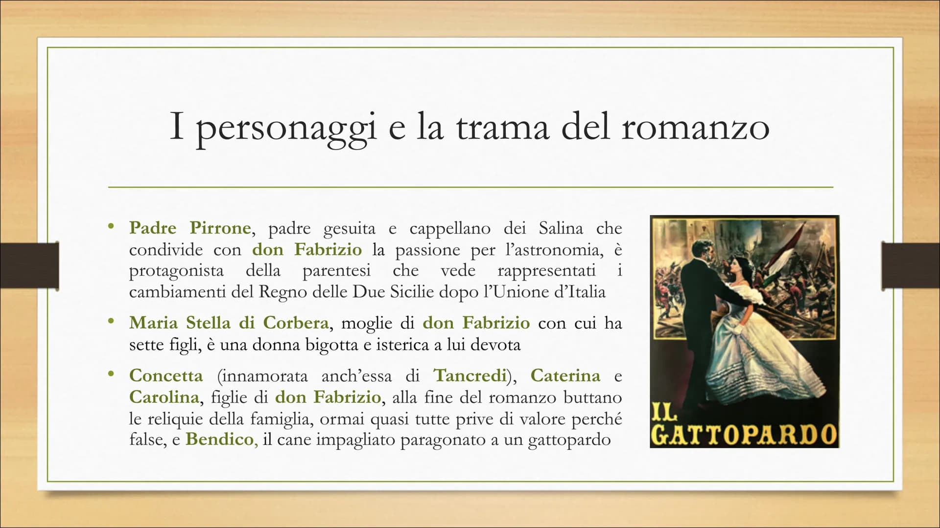 # IL GATTOPARDO
Giuseppe Tomasi di Lampedusa # L'autore: Giuseppe Tomasi di Lampedusa
* Nasce a Palermo nel 1896
* Famiglia aristocrat