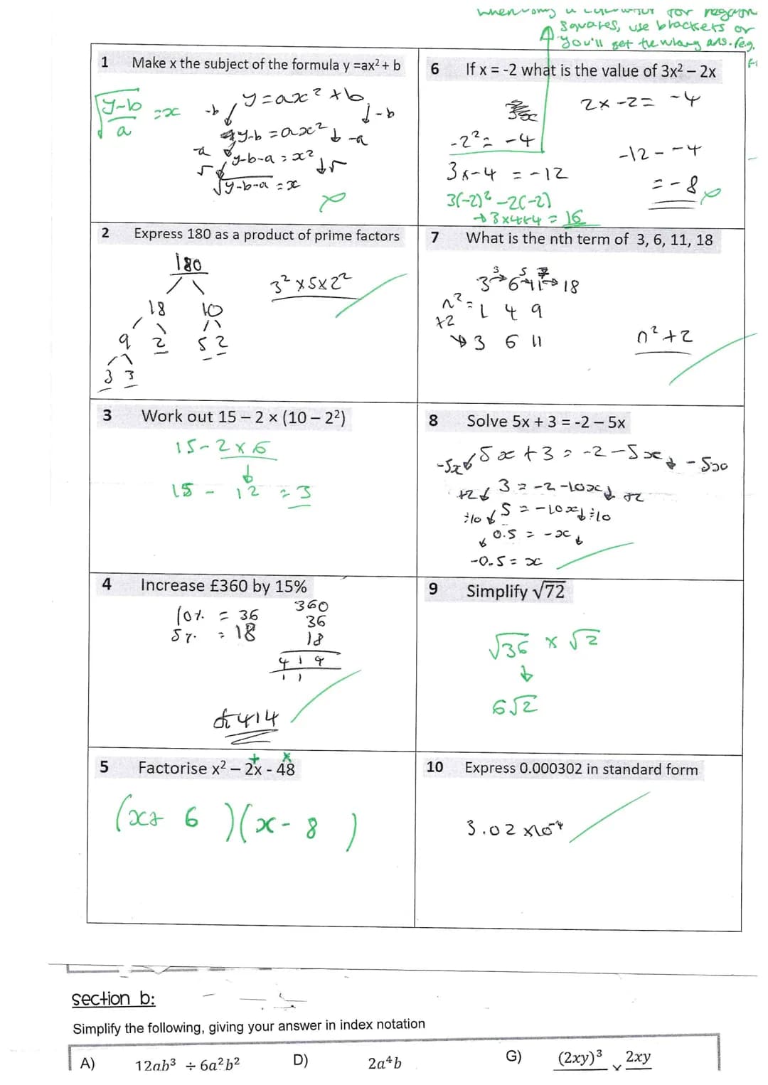 # Year 10 Higher
31. Number
Topic Areas
31.1 Number problems and reasoning
31.2 Place value and estimating
31.3 HCF and LCM
31.4 Calcu