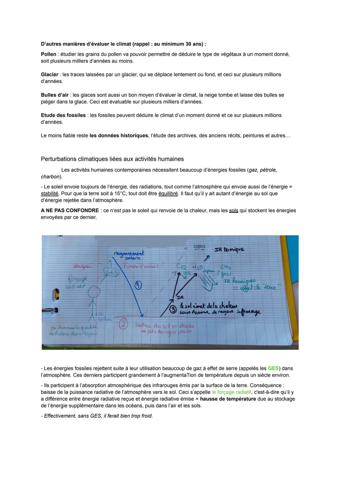 <p>La météorologie se préoccupe des conditions atmosphériques d'aujourd'hui, de demain et après-demain, à court terme. En revanche, le clim