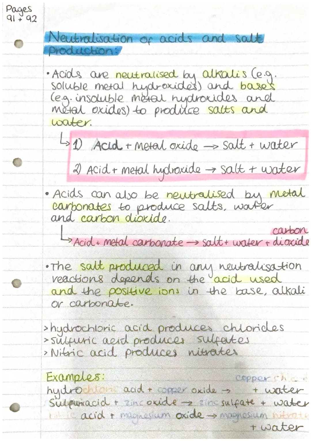 maye of
ACIDS and BASES BASES3
The PH scale, from 0 to 14, is a measure
of how acidic or alkaline a solution is.
> PH 7 is neutral.
> acid