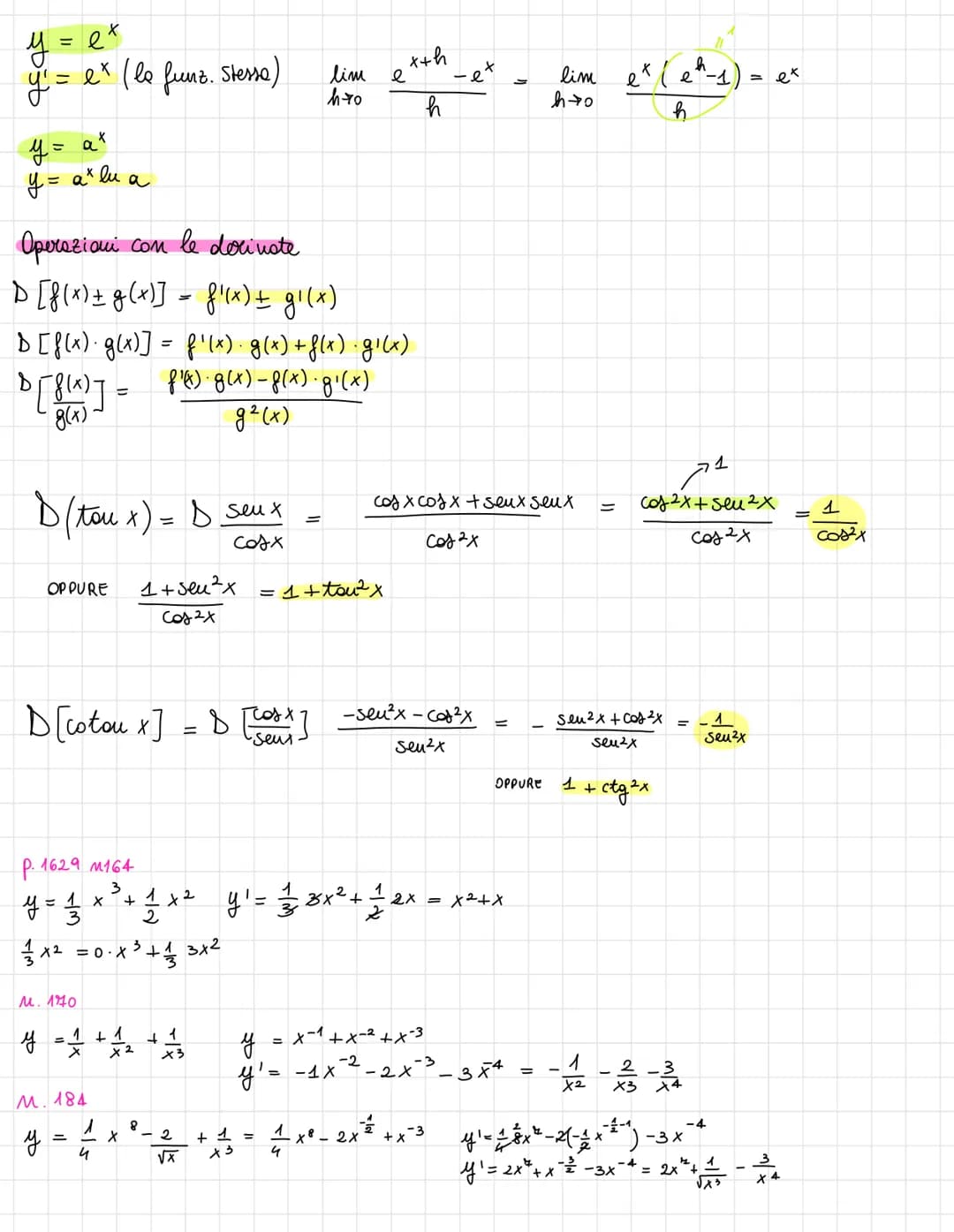 DERIVATE # Le Derivate
$y=f(x)$
SECANTE
$f(c+h)$ 47-
ho dots
wu
INCREMENTO $f(c)$
A
X
C
C+h
INCREMENTO variabile diperd. X
$Ax = h