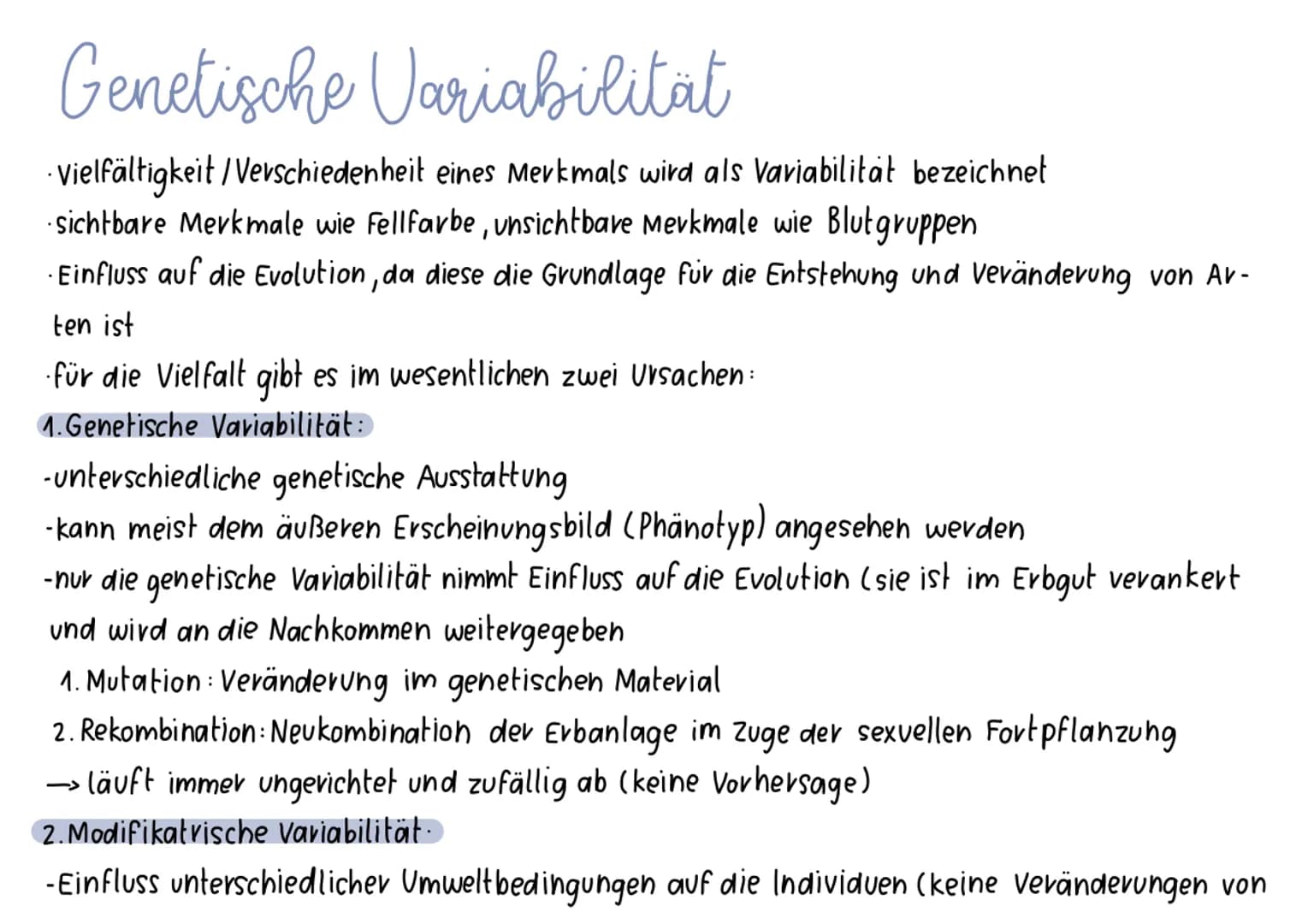 # Synthetische Evolutionstheorie
- basierend auf Darwins Selektions theorie; erweitert um Erkenntnisse aus anderen biologischen Bereichen
-
