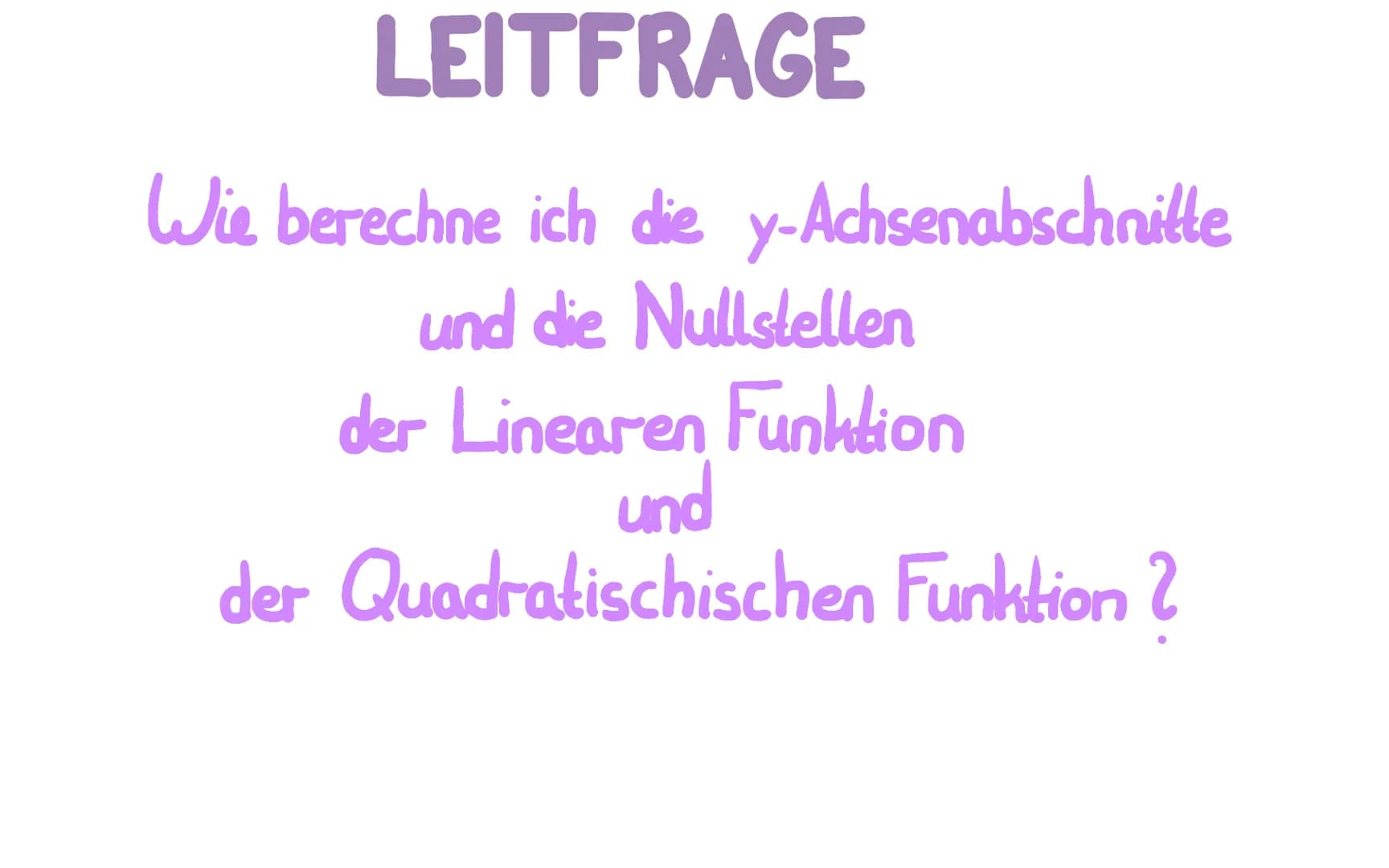 # SCHNITTPUNKTE
mit den Koordinaten berechnen
Von: Sophie, Nisanur, Berlin, Selina # Was sind genau diese Schnittpunkte?
Schnittpunkte mi