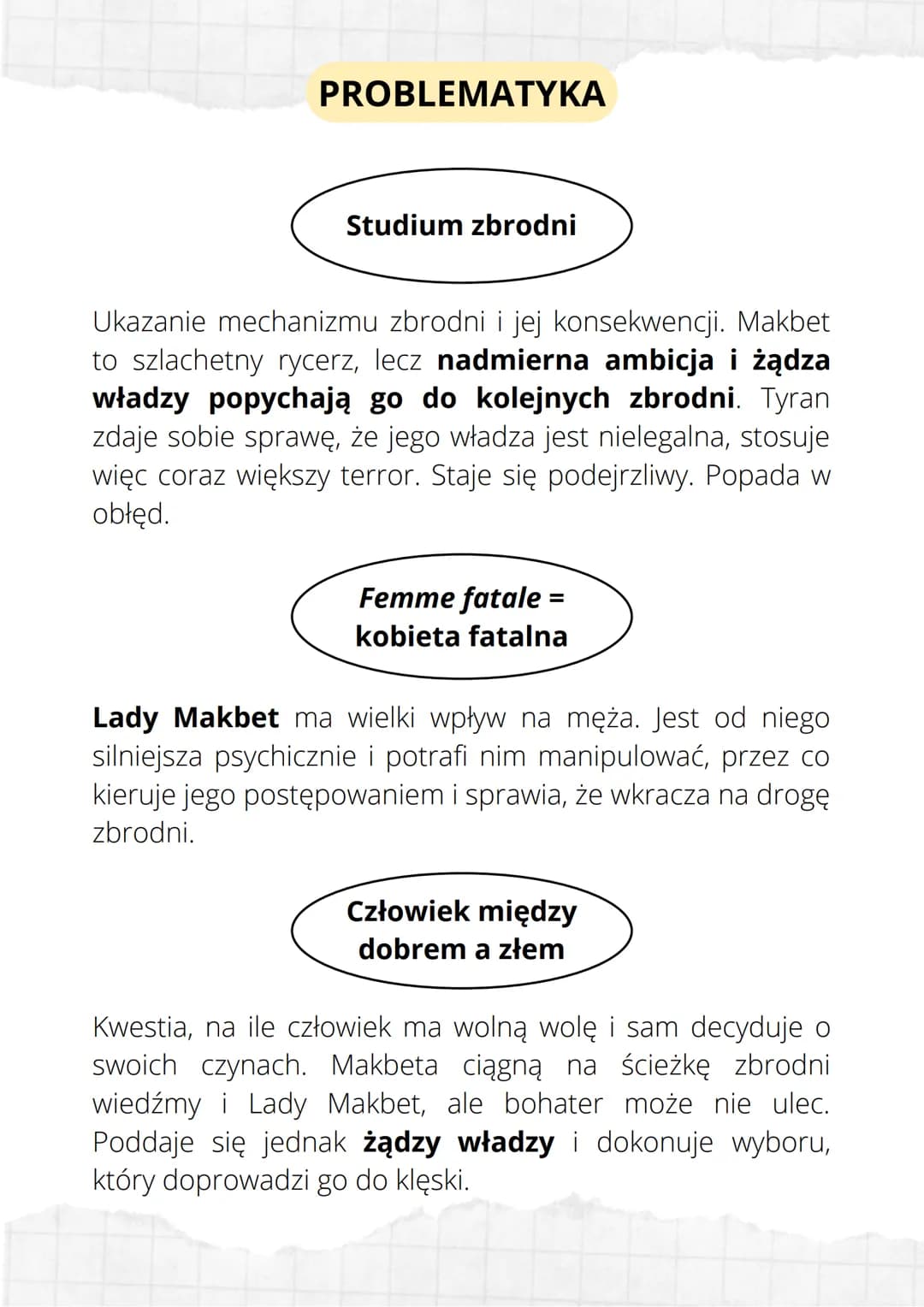 Makbet
autor: William Szekspier
temat: żądza władzy i jej
konsekwencje
dramat szekspirowski
GENEZA
• nie jest znana dokładna data powst