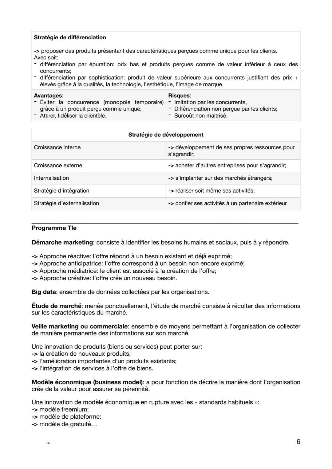 Fiche révision générale
Programme 1ère
LA CARACTÉRISTISATION
1- les entreprises
| Type d'entreprise | |
| ----------- | ----------- |
|