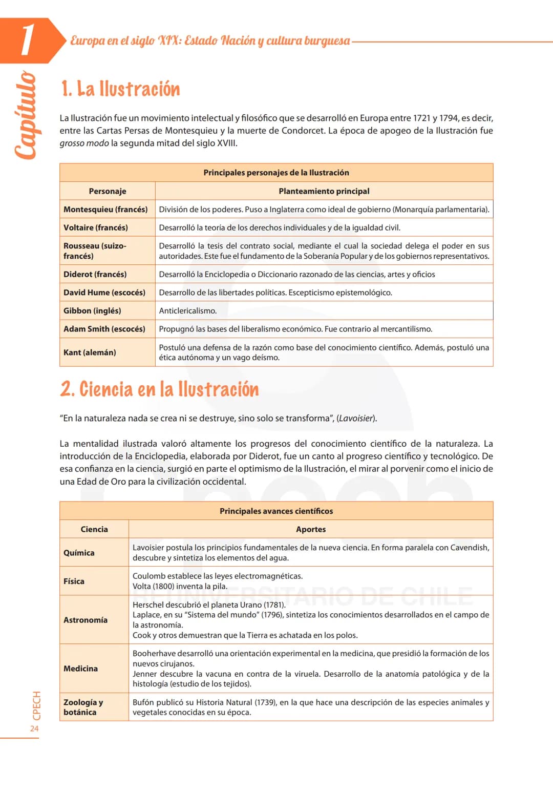# Capítulo 1
Europa en el siglo XIX: Estado Nación y cultura burguesa
000
Aprendizajes Esperados
Analizar los factores que intervienen e