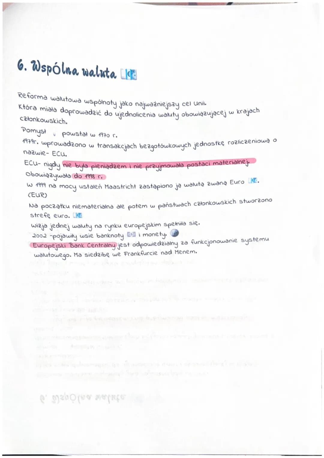 22. Integracja Europejska.
Daty:
1973/1 styczeń przystąpienie wielkiej Brytanii, Dani i
Irlandii do EWG.
1981/1 styczeń przystąpienie Grecji