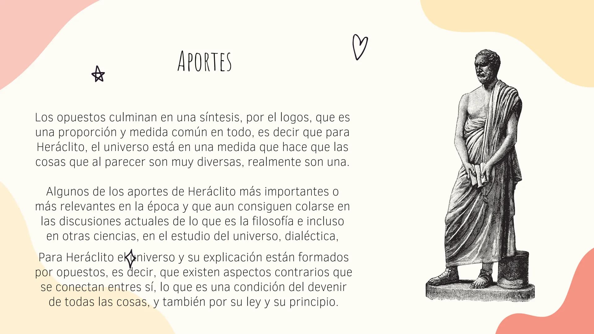 HERACLITO # NACIONALIDAD, NACIMIENTO, MUERTE
Heráclito nació sobre el 535 a. C. en Éfeso,
entonces parte del Imperio Persa.
Hijo de Blisón