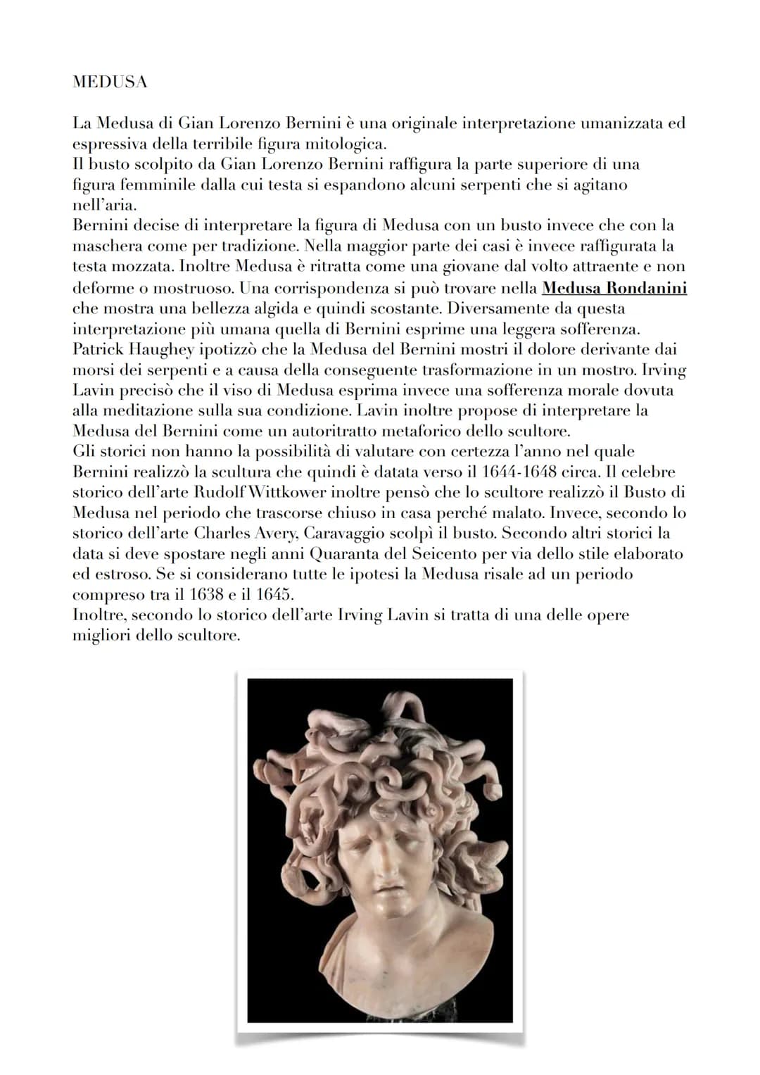 # LA VITA E LE OPERE DI GIAN LORENZO BERNINI
"L' ANIMATORE DEL MARMO"
Se non ci fosse stato Bernini, Roma non sarebbe stata la stessa. Di