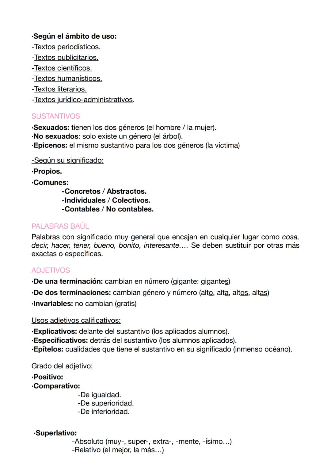 EXAMEN CASTELLANO 1: TEMAS 1, 2 y 3
DISCURSO
-Oral:
-Los interlocutores pueden actuar simultáneamente de forma elaborada
(conferencias) o e