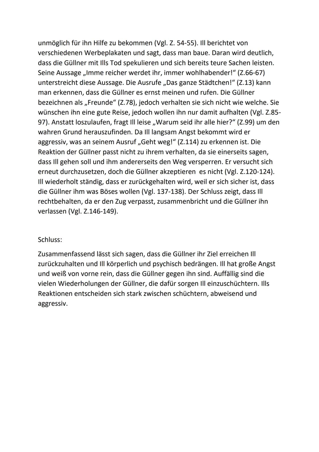 # Analyse
Einleitung:
Im Drama,,Der Besuch der alten Dame" von Friedrich Dürrenmatt aus dem
Jahre 1955, geht es um das verarmte Städtchen