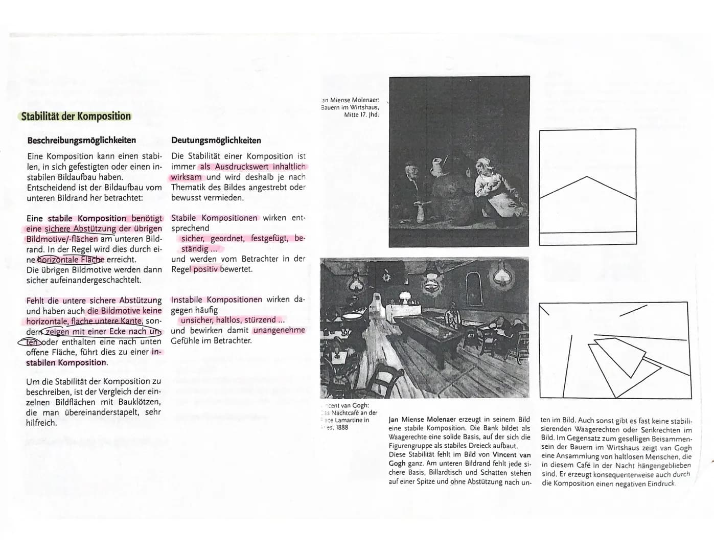 FACHVOKABULAR UND HILFEN ZUR BILDANALYSE
1. Beschreibung: WAS IST ZU SEHEN?
Beschreibung, Eindruck (Anmutungscharakter), Faktenwissen. age