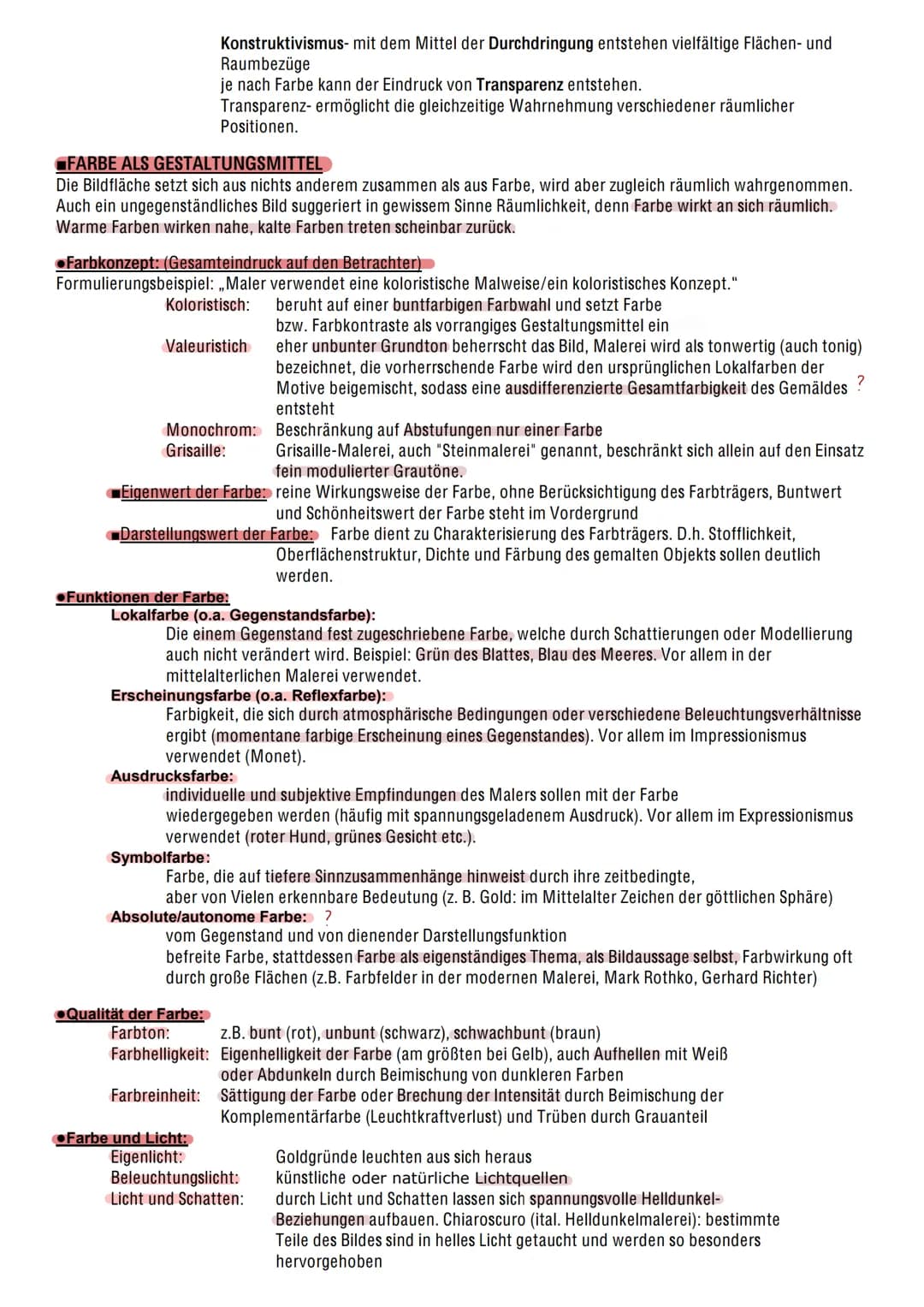 FACHVOKABULAR UND HILFEN ZUR BILDANALYSE
1. Beschreibung: WAS IST ZU SEHEN?
Beschreibung, Eindruck (Anmutungscharakter), Faktenwissen. age