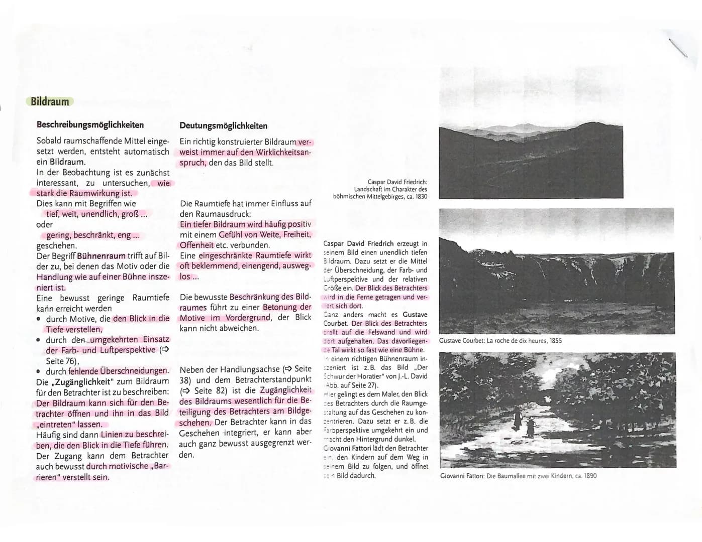 FACHVOKABULAR UND HILFEN ZUR BILDANALYSE
1. Beschreibung: WAS IST ZU SEHEN?
Beschreibung, Eindruck (Anmutungscharakter), Faktenwissen. age