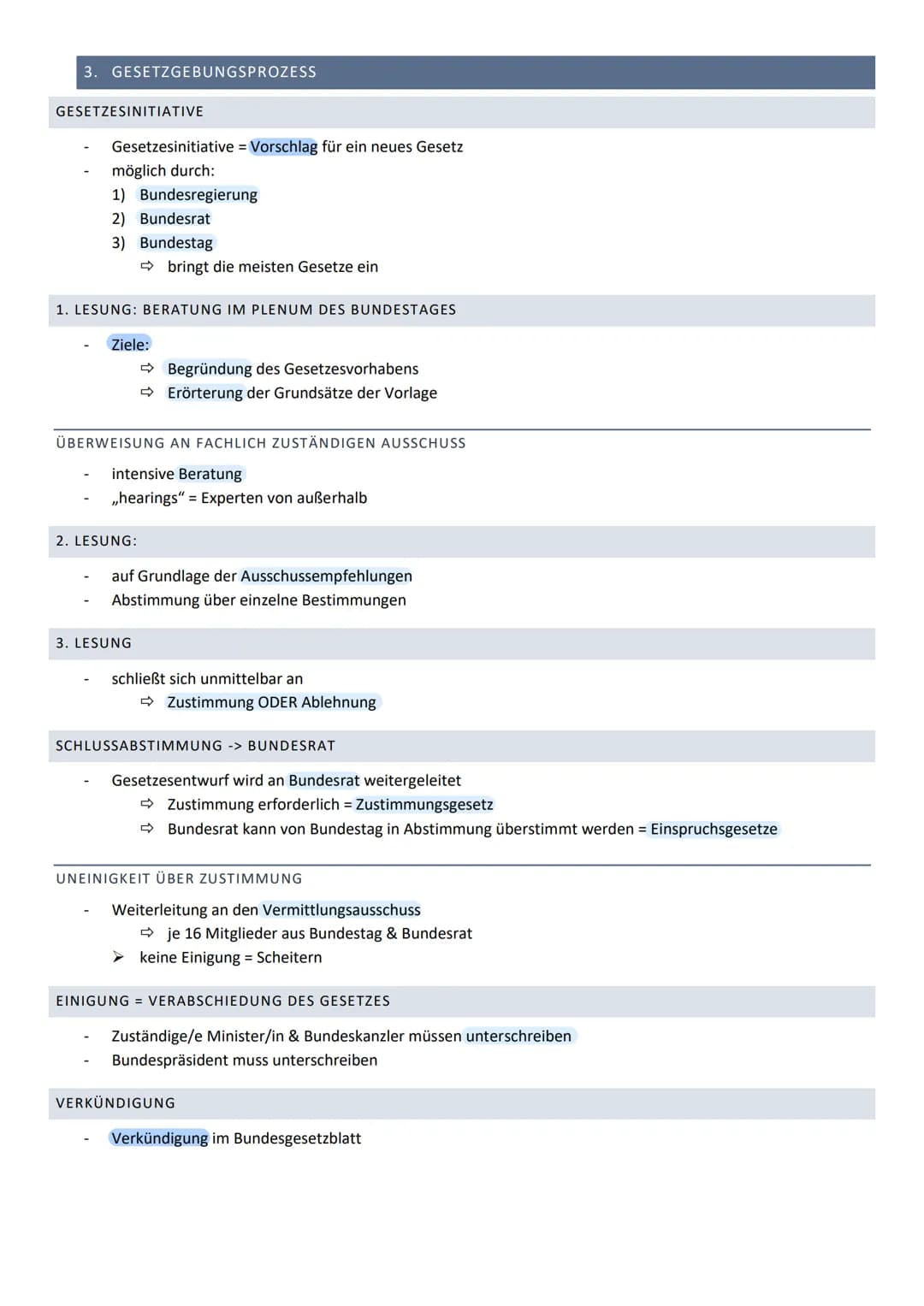 # POWI KLAUSUR 2 (Q1)
THEMEN
1. Verfassungsorgane (Bundestag/-rat/-kanzler/-regierung)
Gewaltenteilung & Gewaltenverschränkung
Verfa