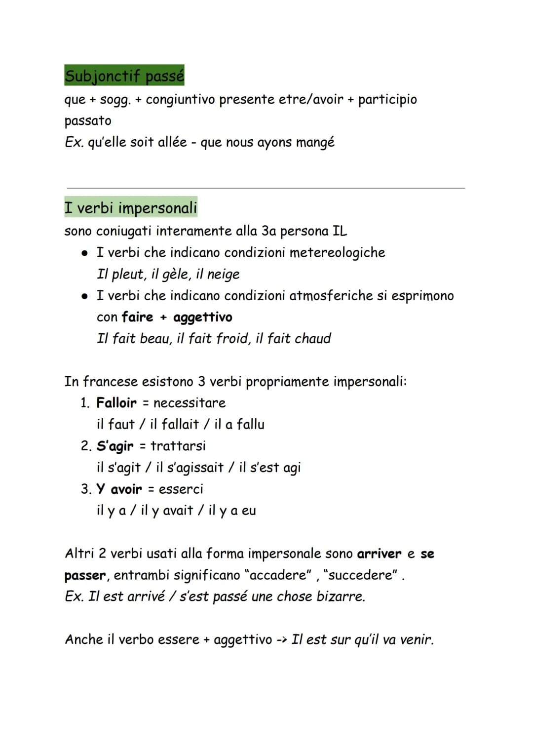 VERIFICA VERBI FRANCESE 29/09
Presente
1° gruppo (er)
2° gruppo (ir)
3° gruppo
- E
- IS
- ES
- IS
TUTTI A
- E
- IT
MEMORIA
- ONS
- ISSONS