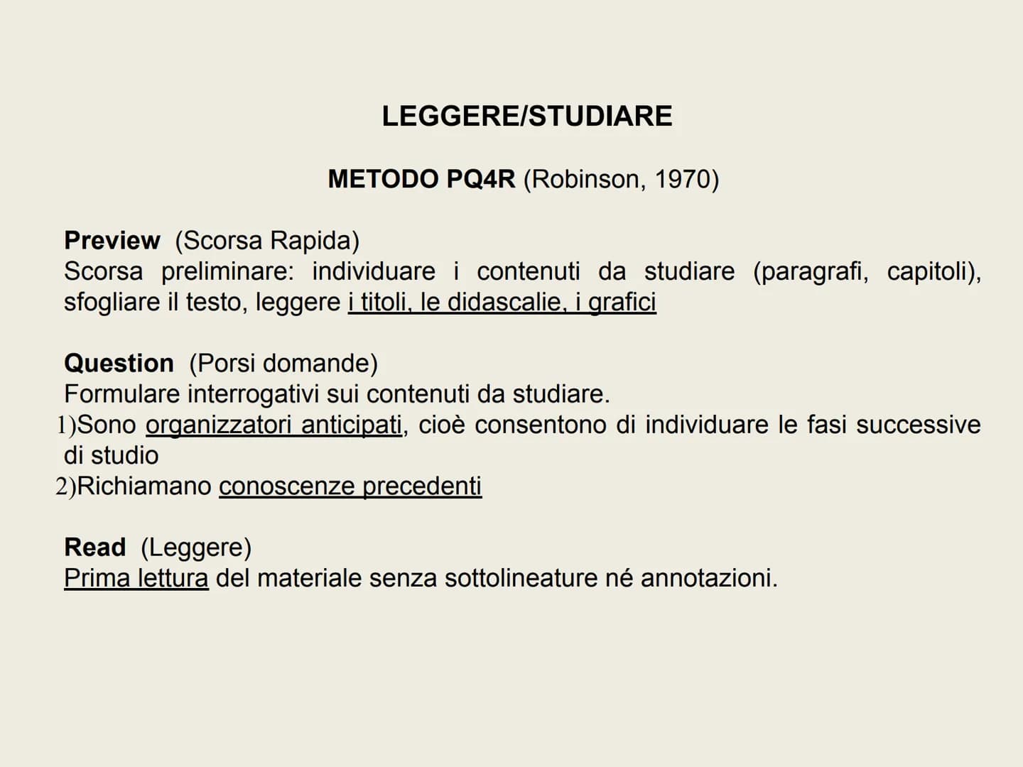 ESERCITARE LIBERAMENTE IL PROPRIO
INGEGNO, ECCO LA VERA FELICITÀ.
(ARISTOTELE)
Come studiare ?
Cerco il mio metodo di studio
... CONOSCI T