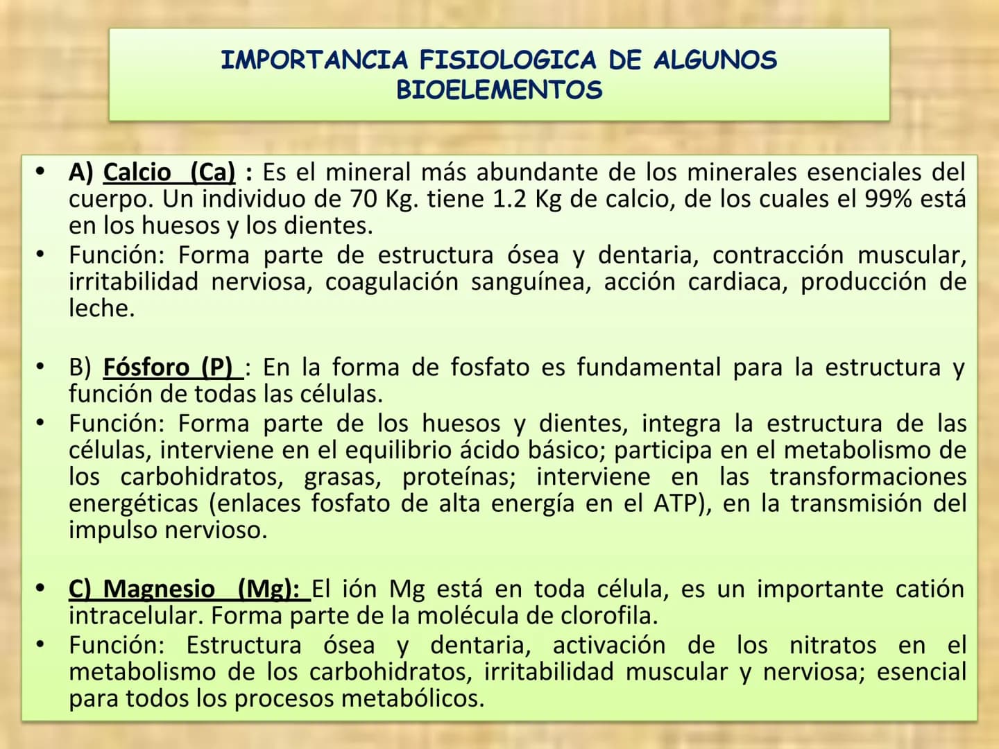 # PRIMERA CLASE DE BIOLOGÍA
"LA ESTRUCTURA QUÍMICA ES LA BASE DE LA VIDA"
CrMo
Fe
Zn Ca Na
Se
F
Cu
AGUA Y SALES
MINERALES
glicerina
H
H-